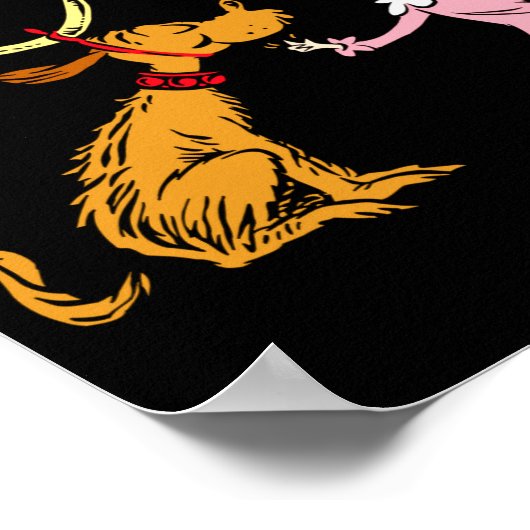 Max Cindy Lou Who  Poster (Hoek)