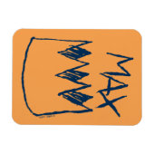 Max & Crown-schets Magneet (Horizontaal)