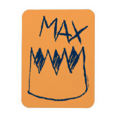 Max & Crown-schets Magneet (Verticaal)