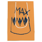 Max & Crown Sketch Medium Cadeauzakje (Achterkant)