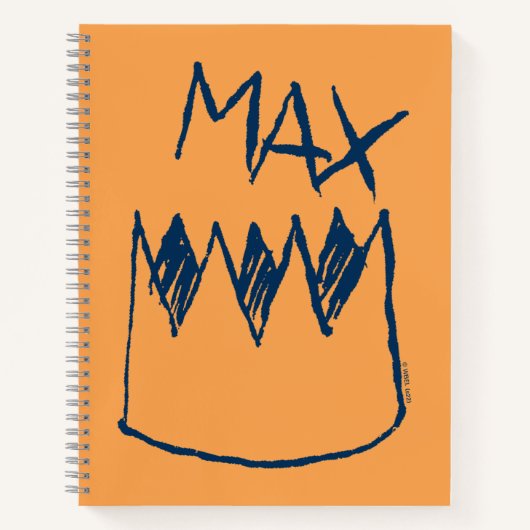 Max & Crown Sketch Notitieboek (Voorkant)