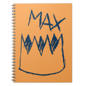 Max & Crown Sketch Notitieboek (Voorkant)