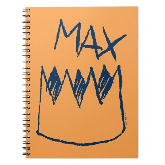 Max & Crown Sketch Notitieboek (Voorkant)