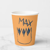 Max & Crown Sketch Papieren Bekers (Voorkant)