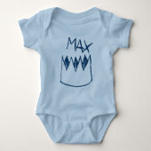 Max & Crown Sketch Romper (Voorkant)