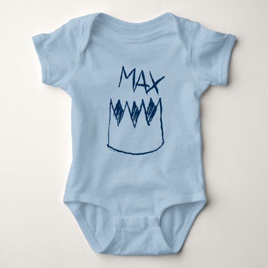 Max & Crown Sketch Romper (Voorkant)
