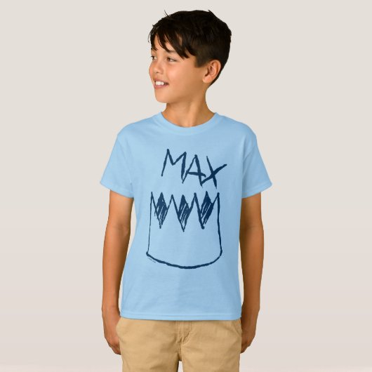 Max & Crown Sketch T-shirt (Voorkant volledig)