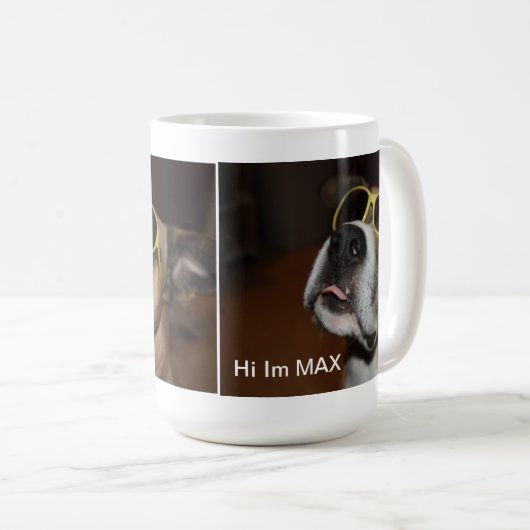 MAX CUP Pet Dog Koffiemok (Voorkant rechts)
