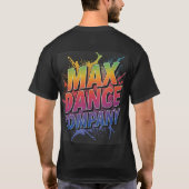 MAX Dance Company T-shirt (Achterkant)
