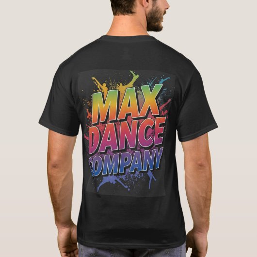 MAX Dance Company T-shirt (Achterkant)