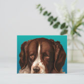 Max de Grote Hond Ansichtkaart Briefkaart (Staand voorkant)