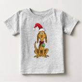 Max de hond met kerstmuts (Voorkant)
