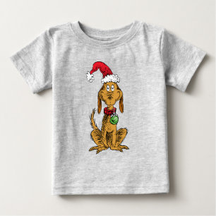 Max de hond met kerstmuts