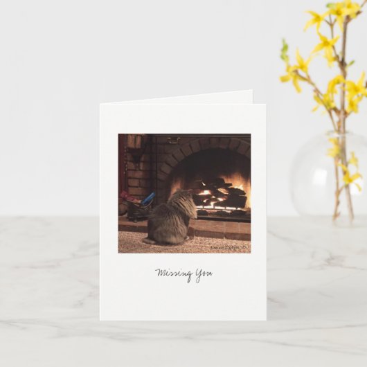 Max de kat #8 kaart (Gele Bloem)