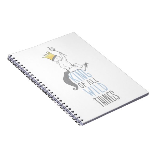 Max | De koning van alle wilde dingen - blauw Notitieboek (Rechterzijde)