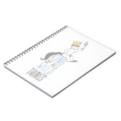 Max | De koning van alle wilde dingen - blauw Notitieboek (Linkerzijde)