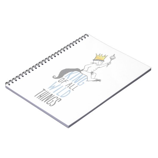 Max | De koning van alle wilde dingen - blauw Notitieboek (Linkerzijde)