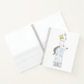 Max | De koning van alle wilde dingen - blauw Notitieboek (Binnen)