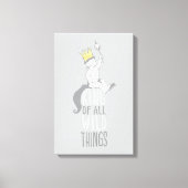 Max | De koning van alle wilde dingen Canvas Afdruk (Voorkant)