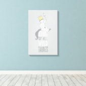 Max | De koning van alle wilde dingen Canvas Afdruk (Insitu (Houten vloer))