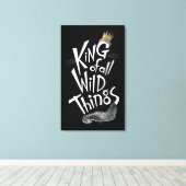 Max | De koning van alle wilde dingen Canvas Afdruk (Insitu (Houten vloer))