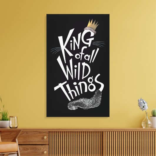 Max | De koning van alle wilde dingen Canvas Afdruk (Insitu (Woonkamer))