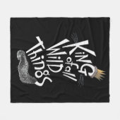 Max | De koning van alle wilde dingen Fleece Deken (Voorkant (Horizontaal))