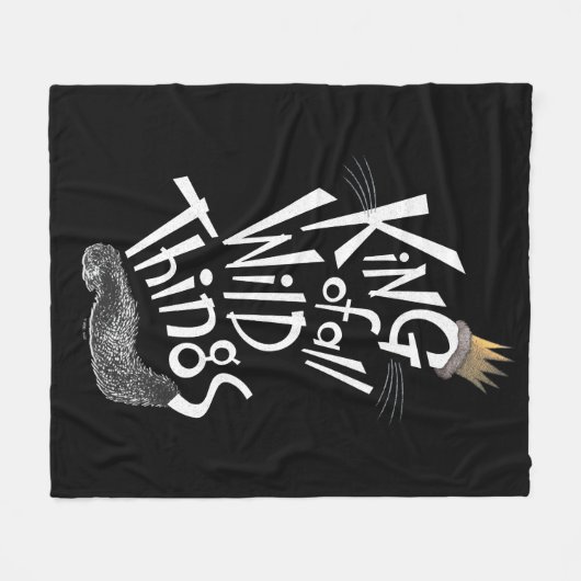 Max | De koning van alle wilde dingen Fleece Deken (Voorkant (Horizontaal))