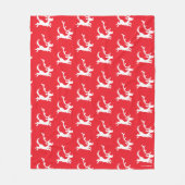 Max de Rendier Silhouet Fleece Deken (Voorkant)