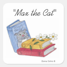 Max. de Stickers van het Kat Boek
