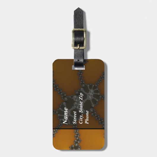 Max Delta Bagagelabel (Voorkant verticaal)