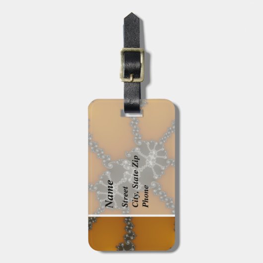 Max Delta Bagagelabel (Voorkant verticaal)