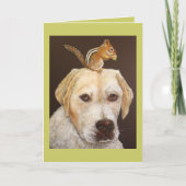 Max en de heer Chipmunk kaart (Voorkant)