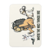 Max en de wilde dingen spelen magneet (Verticaal)