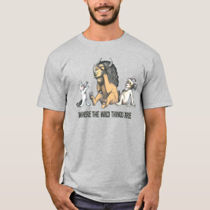 Max en de wilde dingen spelen t-shirt