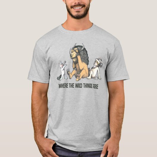 Max en de wilde dingen spelen t-shirt (Voorkant)