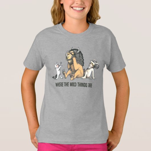 Max en de wilde dingen spelen t-shirt (Voorkant)