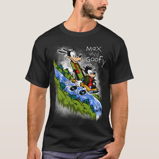 Max en Goofy T-shirt (Voorkant)
