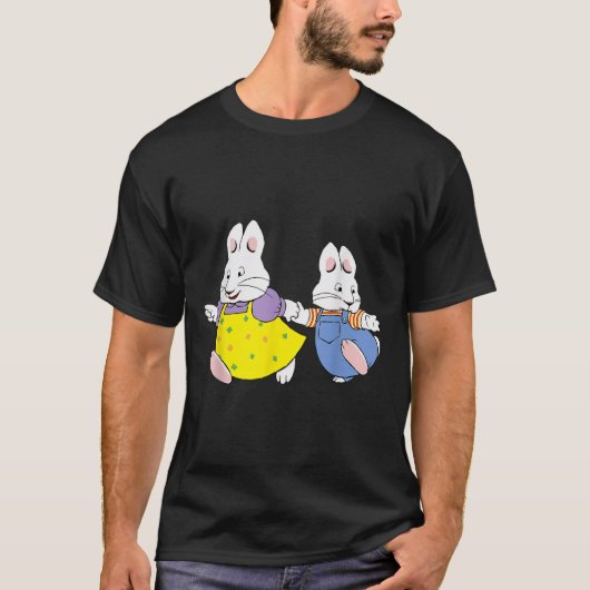 Max en verjaardagsdecoraties Ruby Bunny T-shirt (Voorkant)