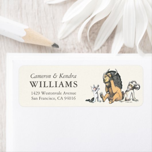 Max en Wilde Dingen spelen Etiket (Insitu)