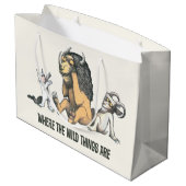 Max en Wilde Dingen spelen Groot Cadeauzakje (Achterkant Gekanteld)