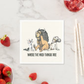 Max en Wilde Dingen spelen Servet (Insitu)