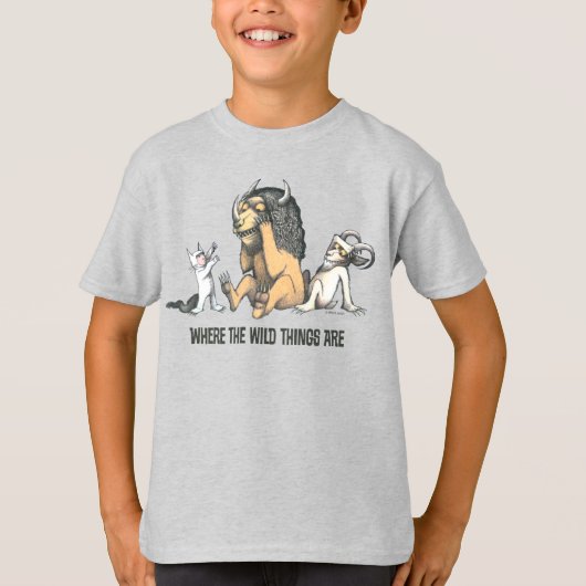 Max en Wilde Dingen spelen T-shirt (Voorkant)