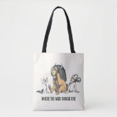 Max en Wilde Dingen spelen Tote Bag (Voorkant)