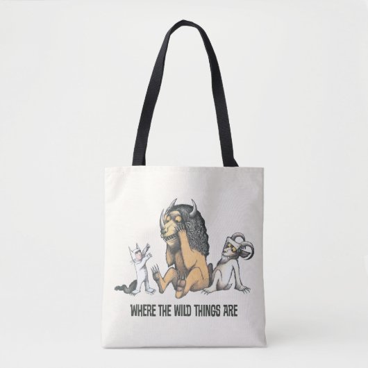 Max en Wilde Dingen spelen Tote Bag (Voorkant)