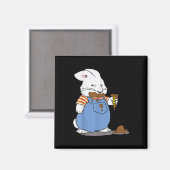 Max gesmolten ijs Verjaardag Decoraties Ruby Magneet (Voorkant / Achterkant)