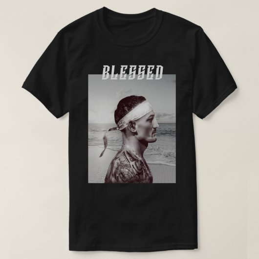 Max Holloway"Afgerold" Essential T Shirt (Design voorkant)