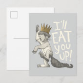 Max | Ik eet je op! Briefkaart (Voorkant / Achterkant)