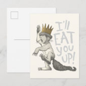 Max | Ik eet je op! Briefkaart (Voorkant / Achterkant)