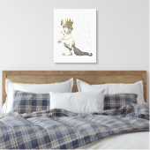 Max | Ik eet je op! Canvas Afdruk (Insitu (Slaapkamer))